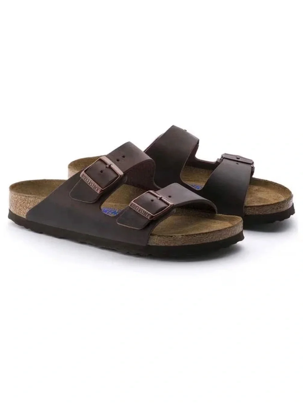 Birkenstock Arizona Habana Oiled Leather Soft Footbed Sandals EU 38-42